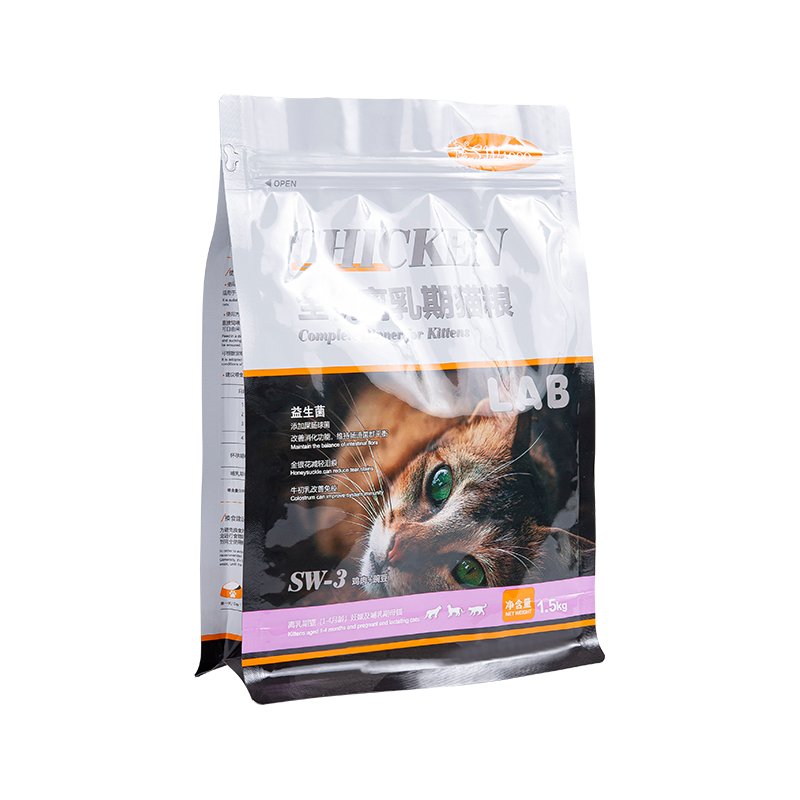 개 치료용 1-3kg 플랫 바닥 파우치 백 개 치료용 1-3kg 플랫 바닥 파우치 백