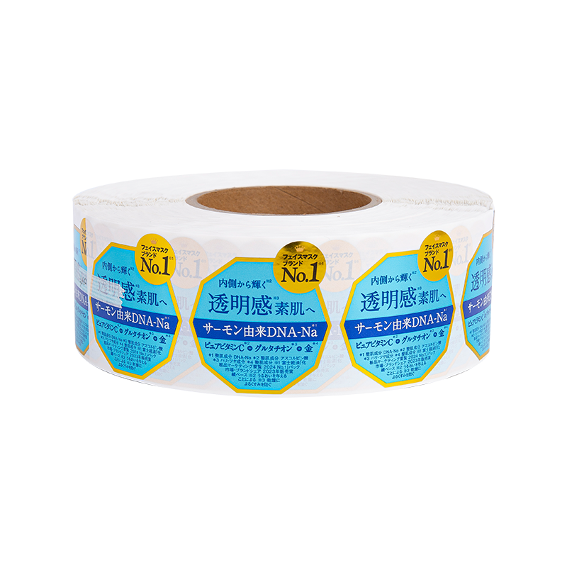 방수 내유성 미용 자체 접착 스티커 라벨 방수 내유성 미용 자체 접착 스티커 라벨