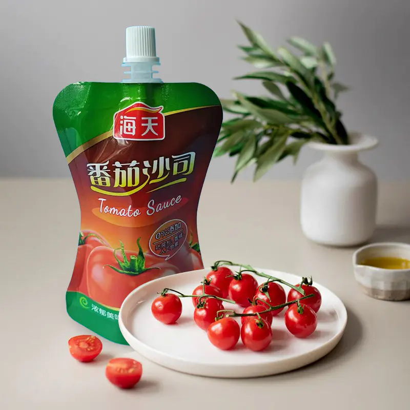 밀폐력이 높은 소스주머니 파우치 밀폐력이 높은 소스주머니 파우치