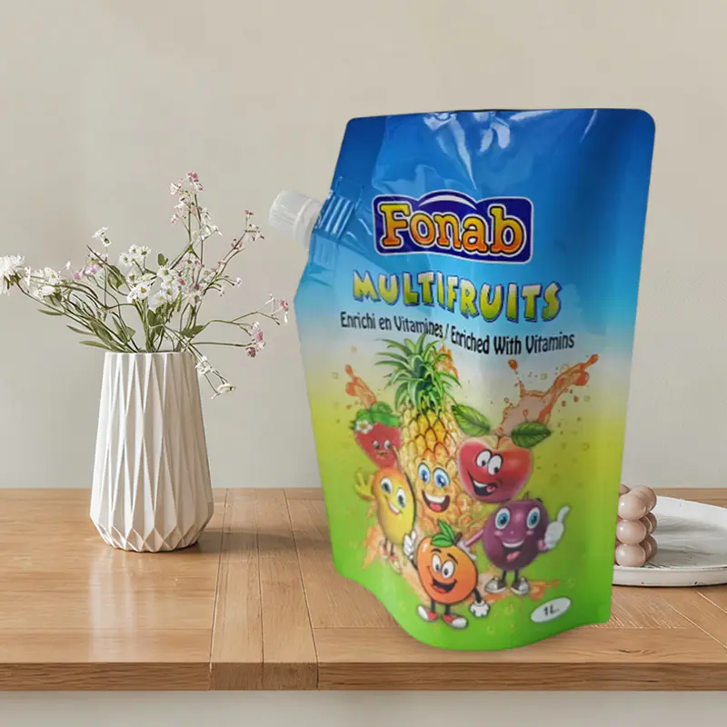 가볍고 내구성이 뛰어난 스파우트 파우치 드링크 백 가볍고 내구성이 뛰어난 스파우트 파우치 드링크 백